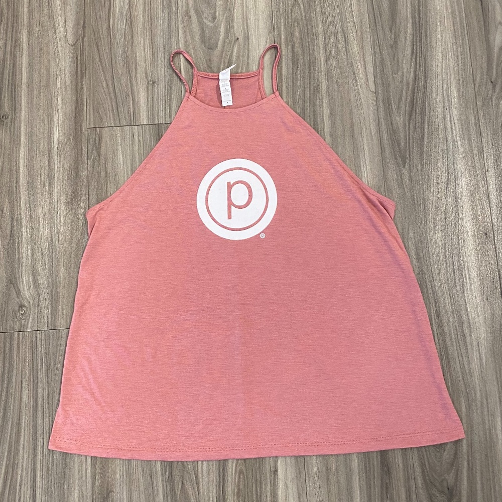 Pure Barre Mauve High Neck Tank